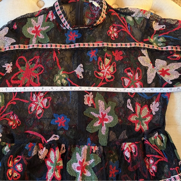 Anna Sui lace blouse XL - Picture 8 of 10